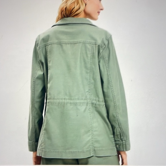 Loft Cargo Twill Drawstring Utility Cargo - Picture 2 of 6